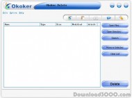 Okoker Delete screenshot